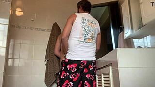 I’m banging my best friend’s wife while he’s chilling in the living room