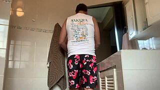 I’m banging my best friend’s wife while he’s chilling in the living room