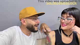 Can this tattooed Latina teen blow your mind with deepthroat?