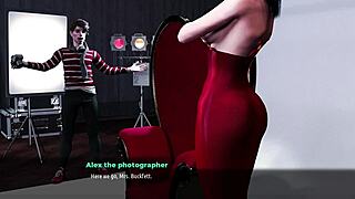 Monica's Wild Photoshoot in Fashion Business Game Turns Naughty