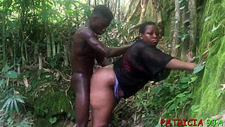 Bbw Patricia 9ja Banging Hard on Roadside