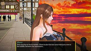 Blonde Milf in Homemade Hentai Game Fucks Big Ass