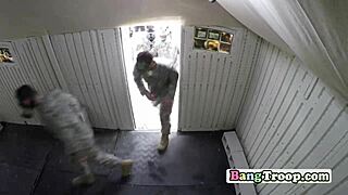 Superior Officer Orders Soldiers to Fill Hole with Junk