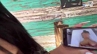 Morena gostosa hooks up with stranger from the pousada