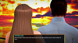 Blonde Milf in Homemade Hentai Game Fucks Big Ass