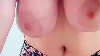 Hey, check this model posing with big natural boobs and loud moans at DepravedMinx