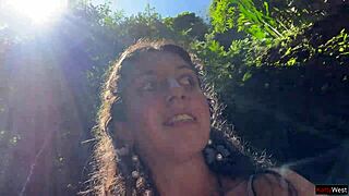 Crazy Gay Cumwalk Explodes at Public Waterfall