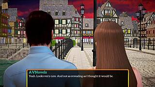 Blonde Milf in Homemade Hentai Game Fucks Big Ass