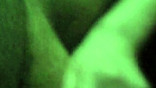 my girlfriend gives a handjob to my friend's cock until cumshot