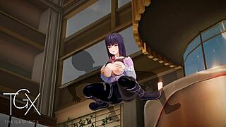 Anime Hentai Game Gaming Hinata Hyuga Netorare Fucks With Lots Of Sex In Various Positions And Blowjob Naruto
