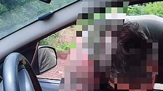 Naughty Bia Showing Off On The Street With Pussy And Breasts Exposed