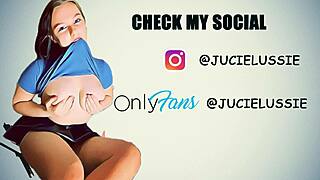 Hey, Watch This Teen with Huge Boobs Cum on Balcony