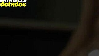 the brazilian kid has a massive cock ready to go. young gay stud gets a tasty blowjob preview in bareback action.