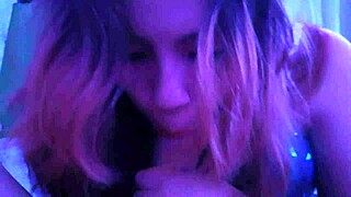 she really loves sucking my dick in pov