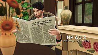 wanna see 3d hentai preview of HP AU 3?