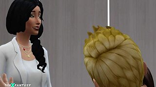 Alice Spencer-Kim in The Sims 4