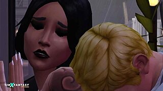 Alice Spencer-Kim in The Sims 4
