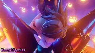 I'm giving her every inch of my cock in doggystyle game play