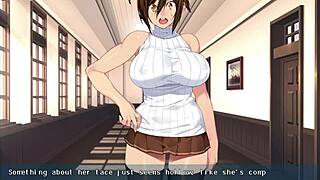 Kanobitch becomes a slut in episode 11, looking at someone new!