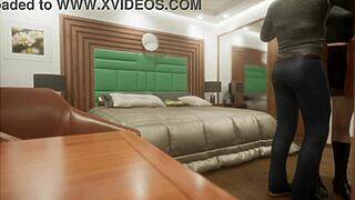 Exciting Sex Scene In Live With Mary Game!