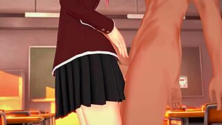 Guilty Crown! Teen Inori Yuzuriha Gets Creampied In 3D Hentai!