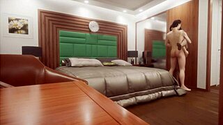 Exciting Sex Scene In Live With Mary Game!