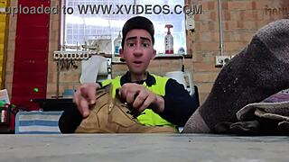 Step Gay Dad Fantasizes About Feet During Tough Workday!