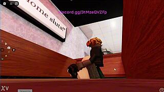 Cheating Roblox girl craves massive BBC action. She can't resist the size!