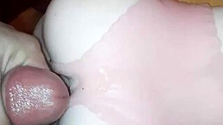 my first time cumming with a pussy toy