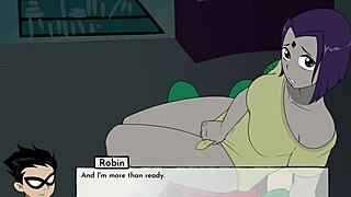 18Titans Part 11 - Raven’s Boobjob Scene Is Wild