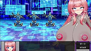 defeating enemies, rescuing cute slaves with big tits in hentai game 😍