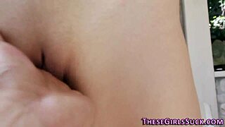 hey, ever seen a teen swallow a monster cock like this? interracial action at its best!