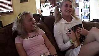 Little Summer Strips Naked with Girlfriends