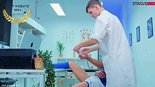 Creamy Twink Gets Erotic Massage with Intense Blowjob in HD