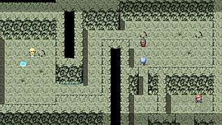 adventurer karen is cursed to always be horny, exploring her big tits and ass in hentai part 1