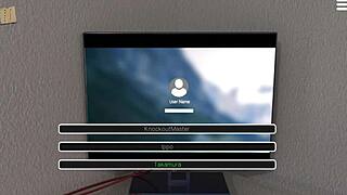 Master dominates in 3d hentai cartoon homemade scene