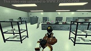 roblox got me banging a sexy black nun in wild action