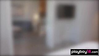 ariana marie hints at big cock after her massage