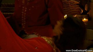 Interracial couple enjoys lust and sexual pleasure in Asia