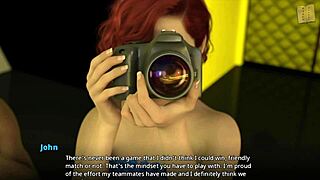 Watching cheer routine with erotic tits and ass