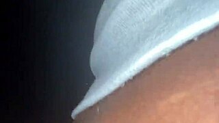 Shy teen takes on big black cock in outdoor pounding