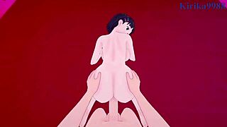 Suguha Kirigaya gets intense creampie in hentai!