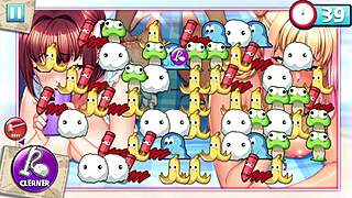 Cleaning hentai images in this fun paradise game