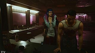 Did you see Evelyn Parker in that Hammer Club sex scene?