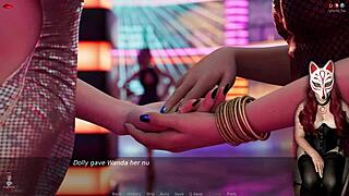 ms denvers dances wild at the nightclub