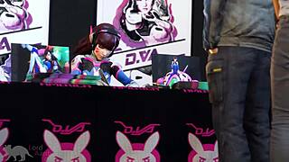 d va and her fuckbuddies engage in wild ass play and blowjobs in this cartoon