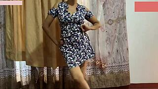 Dushaanii college couple bangs hard on bed in Sri Lanka