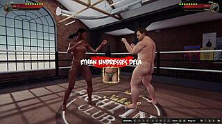 I'm watchin ethan vs dela iii naked fighter 3d