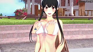 Why Is Yor Forger Having Bikini Pool Sex in POV Fantasy?