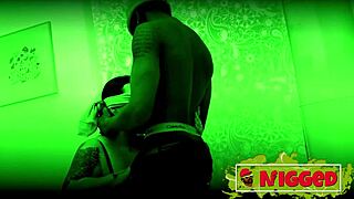 Black Surprise for Big-Assed Mommy on Blind Date